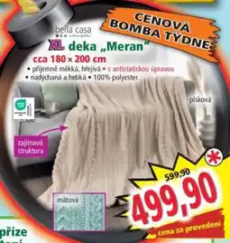 Norma XL deka „Meran“ nabídka