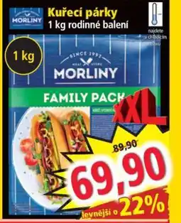 Norma Kuřecí párky nabídka