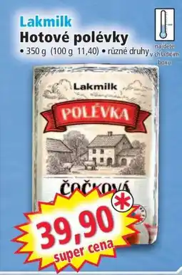 Norma LAKMILK Hotové polévky nabídka
