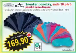 Norma Sneaker ponožky, sada 10 párů nabídka