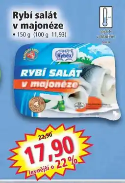Norma Rybí salát v majonéze nabídka