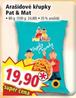 Norma Arašídové křupky Pat & Mat nabídka