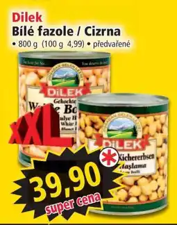 Norma Dilek Bílé fazole / Cizrna nabídka
