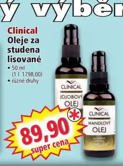 Norma Clinical Oleje za studena lisované nabídka