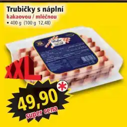 Norma Trubičky s náplní nabídka