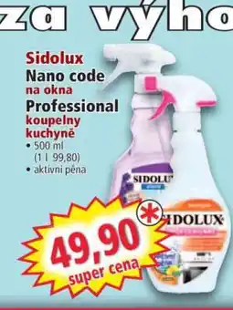 Norma Sidolux Nano code na okna Professional koupelny kuchyně nabídka