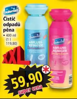 Norma Saubermax Čistič odpadů pěna nabídka