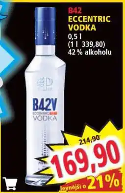 Norma B42 Eccentric Vodka nabídka