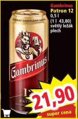 Norma Gambrinus Patron 12 nabídka
