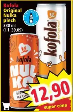 Norma Kofola Original Nulka plech nabídka