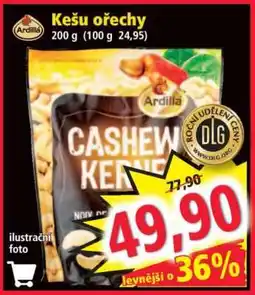 Norma Kešu ořechy nabídka
