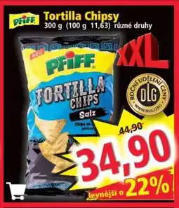 Norma Tortilla chipsy nabídka