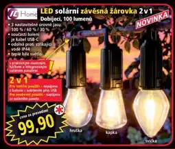 Norma LED solární závěsná žárovka 2 v 1 nabídka