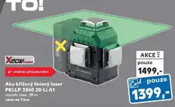 Kaufland Aku křížový liniový laser PKLLP 3360 20-Li A1 nabídka