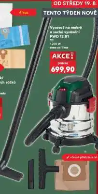 Kaufland Vysavač na mokré a suché vysávání PWD 12 B1 nabídka