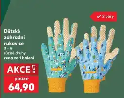 Kaufland Dětské zahradní rukavice nabídka