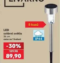 Kaufland LED Solární světla nabídka