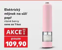 Kaufland Elektrický mlýnek na sůl / pepř nabídka