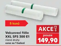 Kaufland Vakuovací fólie XXL SFS 300 E1 nabídka