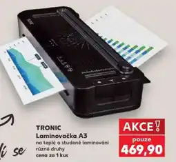Kaufland TRONIC Laminovačka A3 nabídka
