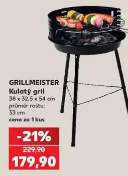 Kaufland GRILLMEISTER KULATÝ GRIL nabídka