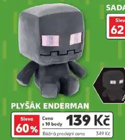 Kaufland Plyšák Enderman nabídka