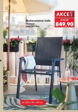 Kaufland Stohovatelná židle nabídka