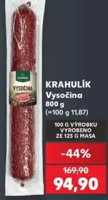 Kaufland Krahulík VYSOČINA nabídka