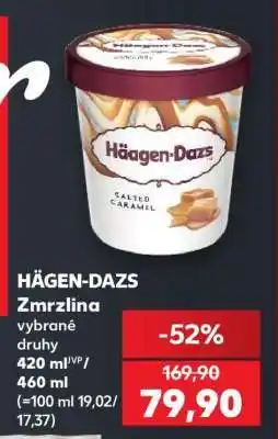 Kaufland HÄAGEN DAZS Zmrzlina nabídka