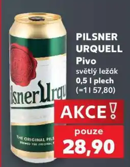 Kaufland Pilsner Urquell nabídka
