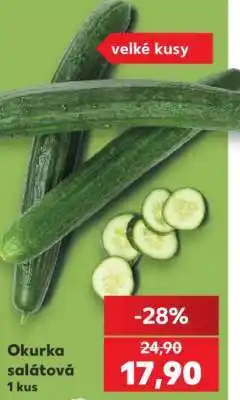 Kaufland OKURKA SALÁTOVÁ nabídka