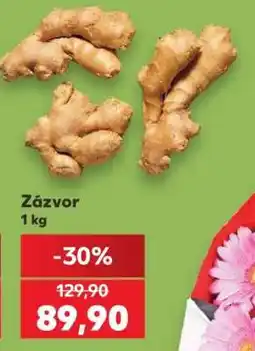 Kaufland Zázvor nabídka