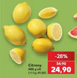 Kaufland Citrony nabídka
