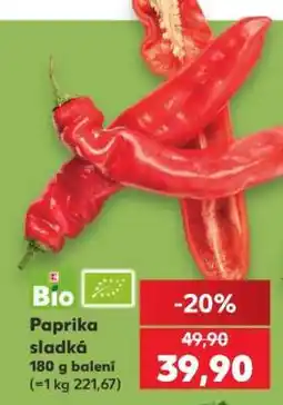 Kaufland Paprika sladká nabídka