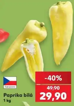 Kaufland PAPRIKA BÍLÁ nabídka