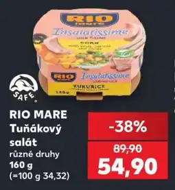Kaufland RIO MARE Tuňákový salát nabídka