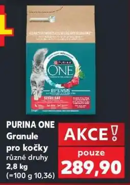 Kaufland Purina One Granule pro kočky nabídka