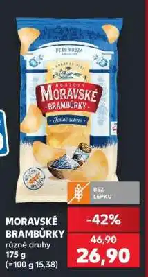 Kaufland Moravské brambůrky nabídka