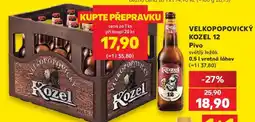 Kaufland VELKOPOPOVICKÝ KOZEL 12 nabídka