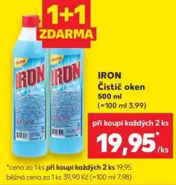 Kaufland Iron čistič oken nabídka