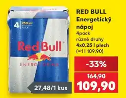 Kaufland RED BULL Energetický nápoj nabídka