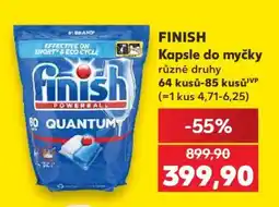 Kaufland Finish kapsle do myčky nabídka
