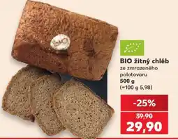 Kaufland BIO žitný chléb nabídka