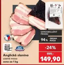 Kaufland Anglická slanina nabídka