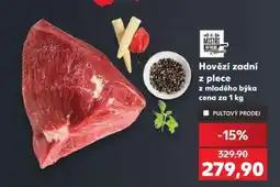 Kaufland Hovězí zadní z plece z mladého býka nabídka