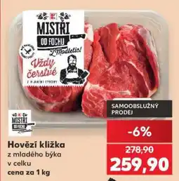 Kaufland Hovězí kližka nabídka