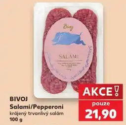 Kaufland BIVOJ Salami/Pepperoni nabídka
