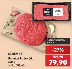 Kaufland GURMET Hovězí tatarák nabídka