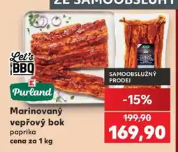 Kaufland Marinovaný vepřový bok paprika nabídka