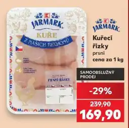 Kaufland Kuřecí řízky prsí nabídka